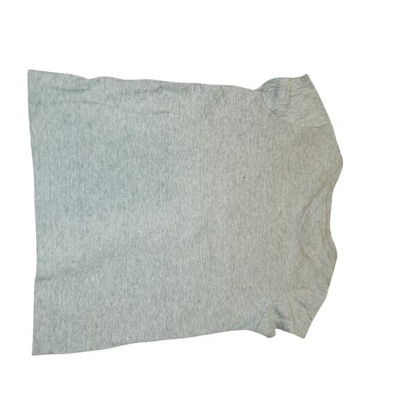 Hanna Andersson 120 Gray Tshirt With Flower Arrangement EUC - Picture 3 of 3